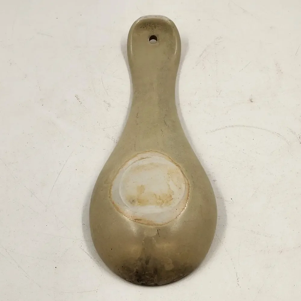 Ceramic Spoon Rest Daisy Flower Kitchen Decor Boho Cottagecore 9